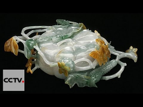 Видео: Мастерство ремесленников Серия 16 Изящество инкрустированных золотом нефритовых изделий