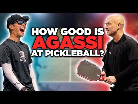 Видео: Мы играли в пиклбол с Андре Агасси