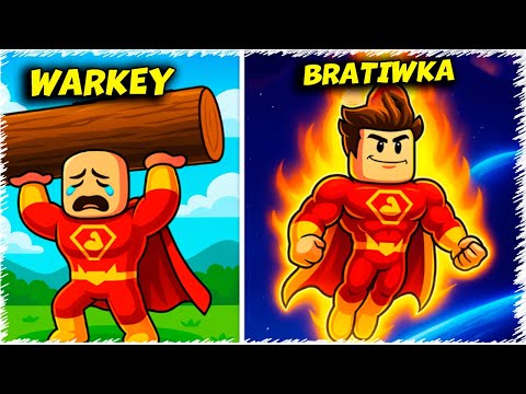 Видео: Супер герой КАЧОК BRATIWKA МЕНЕН ОЗЫП КЕТТЫ | Roblox