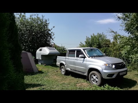 Видео: Установка жилого модуля на УАЗ Пикап.