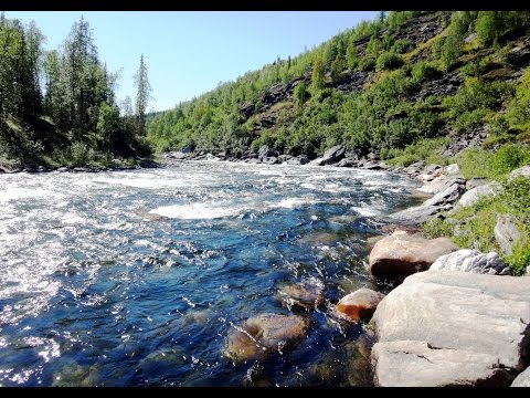 Видео: Сплав по реке Народа. Август 2015 г.