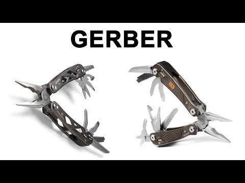 Видео: Мультитулы Gerber Suspension и Bear Grylls