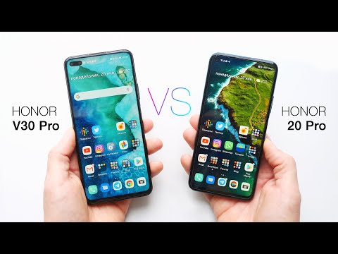 Видео: Обзор Honor V30 Pro (View 30 Pro) и сравнение с Honor 20 Pro