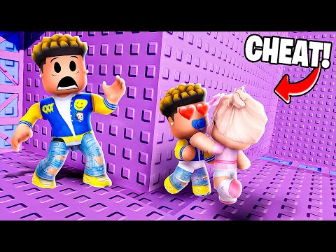 Видео: 2 игрока RIZZ TOWER с моим сыном... У него появилась девушка!!