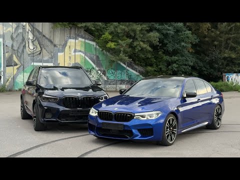 Видео: ШАШКИ ПО КИЕВУ НА M5, X5M НА ЗАДНЕМ ПРИВОДЕ, ЗАГОРЕЛАСЬ M5!!