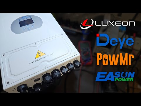 Видео: Deye 6kw, PowMR 10.2, Luxeon  |  Комбо ремонт різних перетворювачів