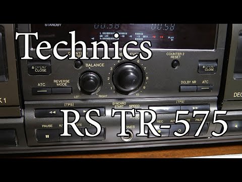 Видео: Technics RS TR-575 : Обзор