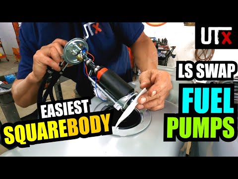 Видео: ЖАЖДА СГОРАНИЯ — Быстро и просто! Замена топливных насосов на SQUAREBODY LS — UTX