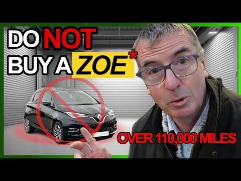 Видео: Почему вам следует избегать покупки Renault Zoe ZE50 с большим пробегом