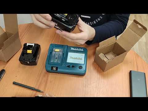 Видео: Приобрел фирменное оригинальное устройство тестирования аккумуляторов Макита LXT 18V Makita BTC04