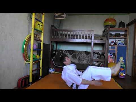 Видео: тренировка дома, боевые связки, ч  1