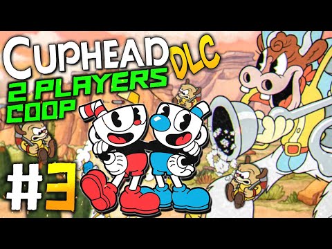 Видео: ПОТНО И РЖАЧНО! ВАЛИМ СУТУЛЫХ ПСОВ И КОРОВУ! – Cuphead DLC 2 PLAYERS CO-OP Прохождение #3