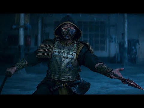 Видео: Скорпион бьется вместе Коул Янгом vp Саб Зиро. Фрагмент из фильма. Мортал Комбат 2021 год