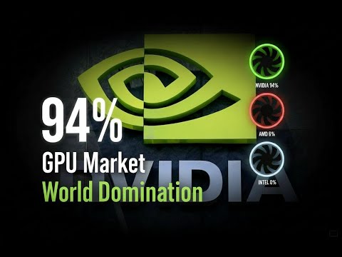 Видео: 94% рынка графических процессоров Nvidia, мировое господство