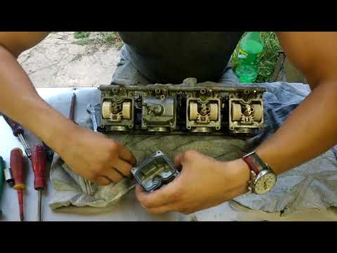 Видео: Suzuki Bandit 650 2005 "Чистка и разборка "