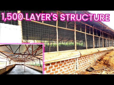 Видео: пошаговое строительство курятника/конструкции на 1500 кур-несушек с использованием более дешевых ...