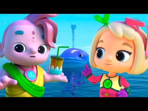 Видео: Подводный Мир 🐳 – Команда Флоры – Сборник | Познавательный мультик о природе