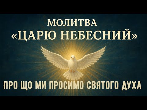 Видео: ЦАРЮ НЕБЕСНИЙ: ПРО ЩО МИ ПРОСИМО СВЯТОГО ДУХА 