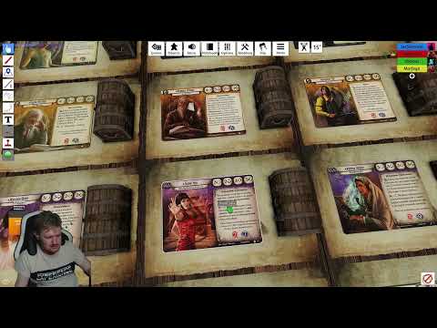 Видео: Tabletop Simulator. Учимся настолке Ужас Аркхема #1