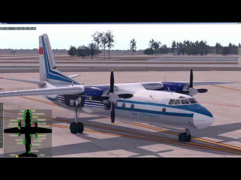 Видео: X-plane 11 | Felis | АН 24 (An 24) v 3.4 b2 | Полет по VOR c контролем по РСБН | KMCO - KMIA