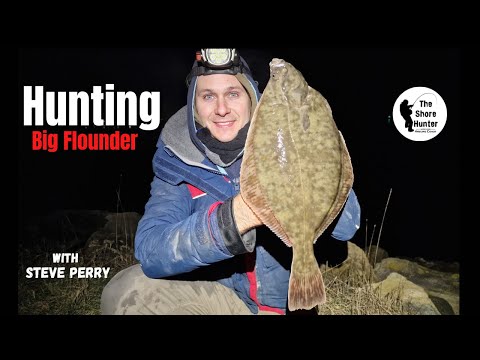 Видео: Рыбалка на пляже в Великобритании, охота на гигантских камбал в гавани Пула с Уэйном Хэндом и Сти...