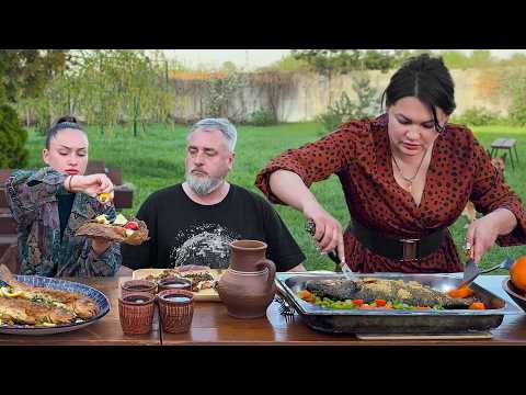 Видео: С утра на рынке — вечером пир! Готовим 3 Рыбных Блюда на Семейный Ужин