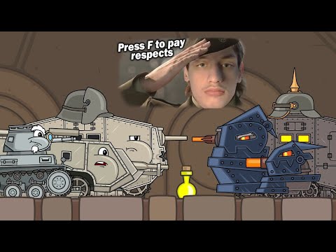 Видео: Танки прошлого - 11 сезон Стальные монстры - Реакция на AnsyArts Анси Арт Мультики про танки