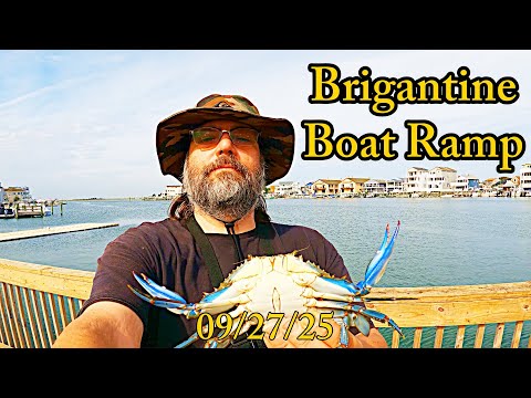 Видео: Спуск для лодок Brigantine — ловля крабов — Нью-Джерси