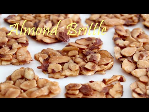 Видео: Крустящие и хрустящие миндальные хрупкие! Готовы в менее чем 5 минут!