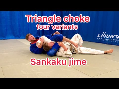 Видео: УДУШАЮЩИЙ ТРЕУГОЛЬНИК.ДЗЮДО.4 ВАРИАНТА.TRIANGLE CHOKE.JUDO.SANKAKU JIME.SHIME WAZA