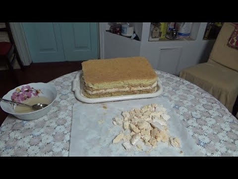 Видео: Подробно пошагово! Делаем бисквит, безе, крем и собираем торт Иней!!!