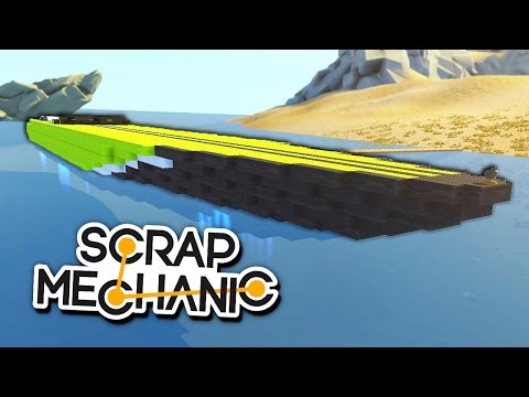 Видео: ВОДА В SCRAP MECHANIC?? СТРОИМ ОГРОМНЫЕ КОРАБЛИ НА ВОДЕ В SCRAP MECHANIC