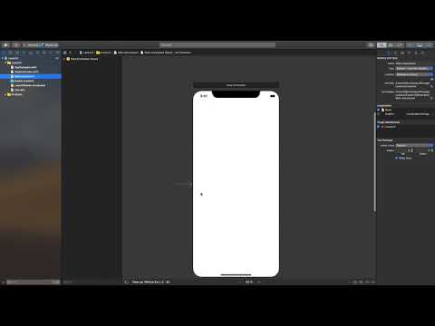 Видео: Занятие 2: UIStoryboard, UIViewController