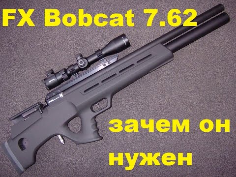 Видео: Зачем нужен FX Bobcat 7,62 первое впечатление