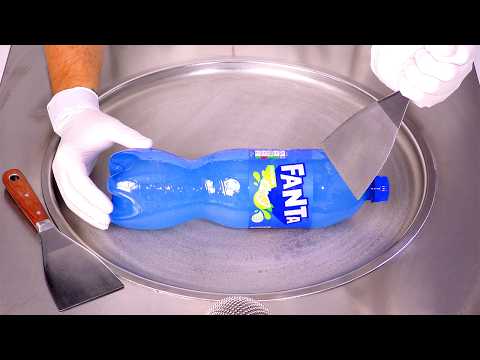 Видео: Превращаем Fanta Shokata в роллы с мороженым! Удовлетворяющее ASMR-искусство еды