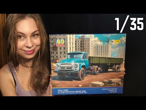 Видео: ЗИЛ-130 с прицепом в 35 масштабе. Крутейшая новинка в моделизме