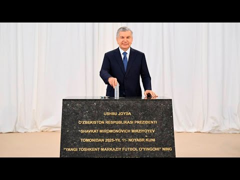 Видео: «Янги Тошкентда $100 миллионлик стадион: Ўзбекистон футболда Осиё гиганти бўлишга ҳозирланмоқда»