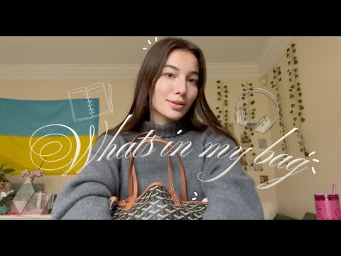 Видео: What's in my bag | что в моей сумке