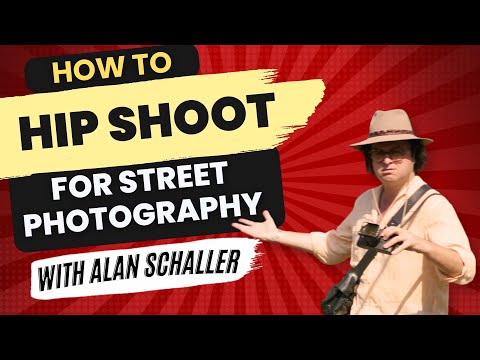 Видео: Как снимать от бедра для уличной фотографии с Аланом Шаллером