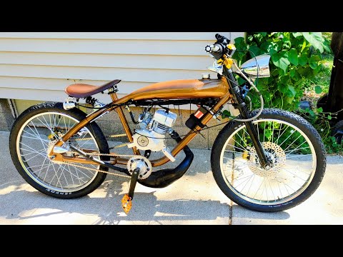 Видео: Самый КРУТОЙ моторизованный мотоцикл, который я когда-либо делал!!