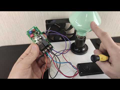 Видео: Реле времени с задержкой выключения. Реле для вентилтора QF-RD21F