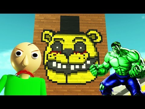 Видео: ФРЕДДИ БАЛДИ ПОРТАЛ ГРАВИТИ ФОЛЗ ХАЛК ► Scrap Mechanic