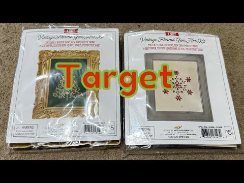 Видео: Распаковка/перевозка алмазной картины из Target