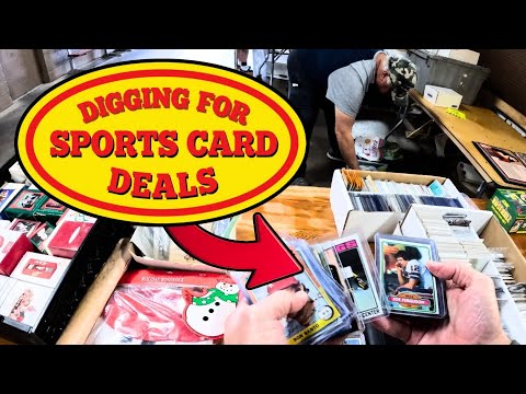 Видео: В поисках спортивных карточек — и вот они на этом стенде! #находкинаблошином рынке