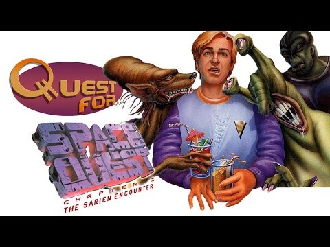 Видео: Quest for... - [ОБЗОР] Space Quest: The Sarien Encounter