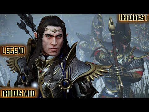 Видео: Total War Warhammer 2 Radious mod - прохождение - High Elves - Legend =2=Ултуан должен быть разрушен