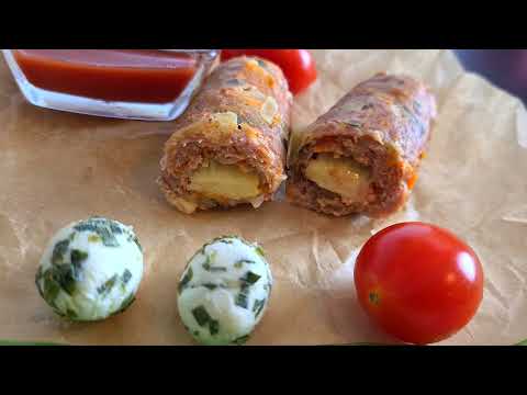 Видео: За 7 минут СОЧНЫЕ НЕМЕЦКИЕ колбаски из куриного фарша с сыром. немецкая кухня. немецкая кухня лучшая