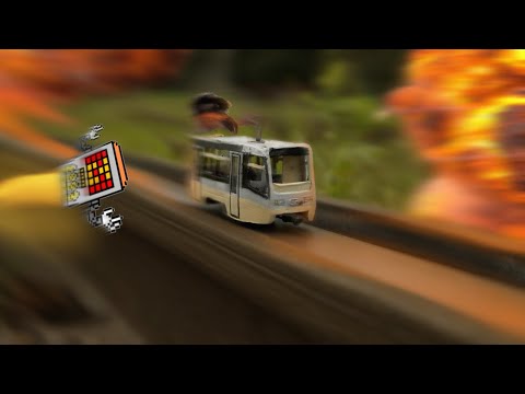 Видео: МОЙ ПЕРВЫЙ ПЛАСТИЛИНОВЫЙ ТРАМВАЙ!