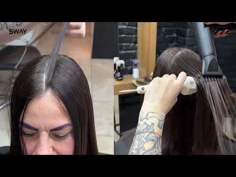 Видео: Комбінована щетина. Термобраш та щітки для волосся від Sway