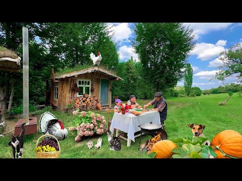 Видео: Бабушка готовит плов из тыквы — нежный, ароматный, особенный вкус ❤️